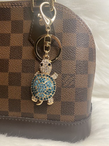 Turtle keychain bag charm - keychain,