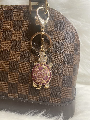 Turtle keychain bag charm - keychain,
